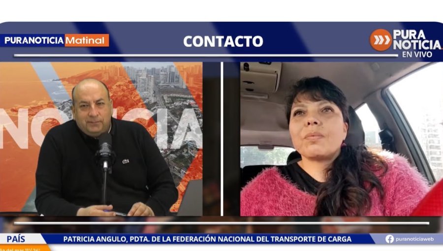 Patricia Angulo, dirigenta del transporte de carga: "El alza de los combustibles, de la tarifa de los peajes y del TAG no dan para seguir funcionando"