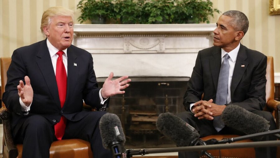 Donald Trump tilda de "estúpido" a Barack Obama tras burlas por las remodelaciones de la Casa Blanca