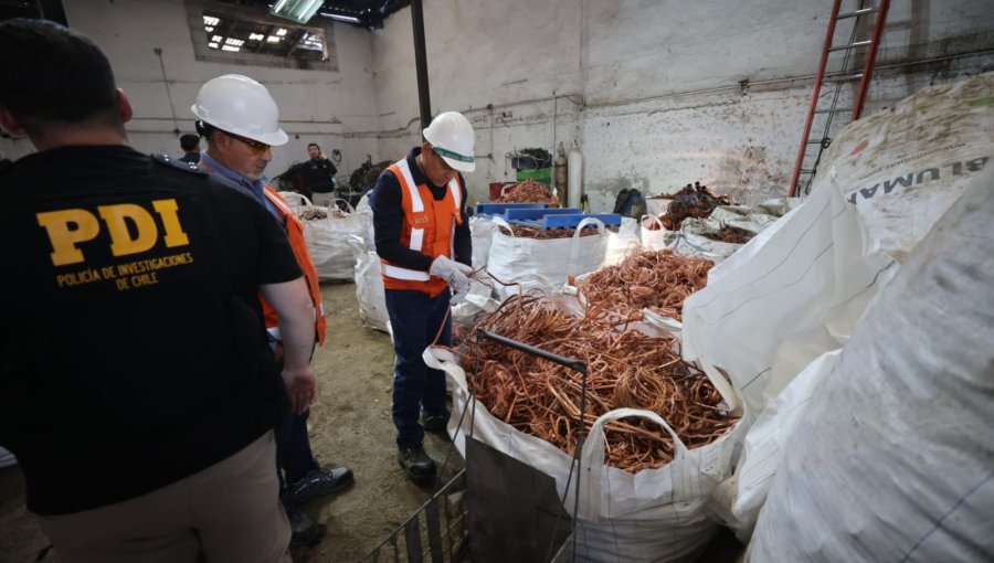 Golpe a red de robo de cobre en O’Higgins: ordenan prisión preventiva para otros dos líderes de la banda