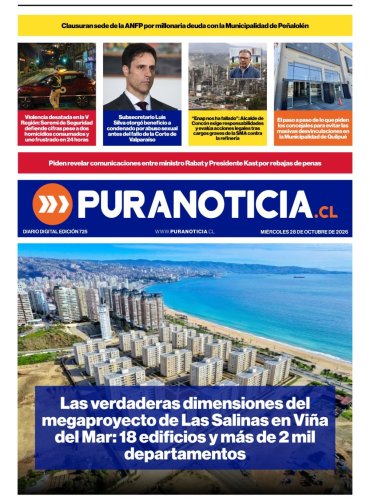 Edición Digital 725 Miércoles 28 de Octubre de 2026