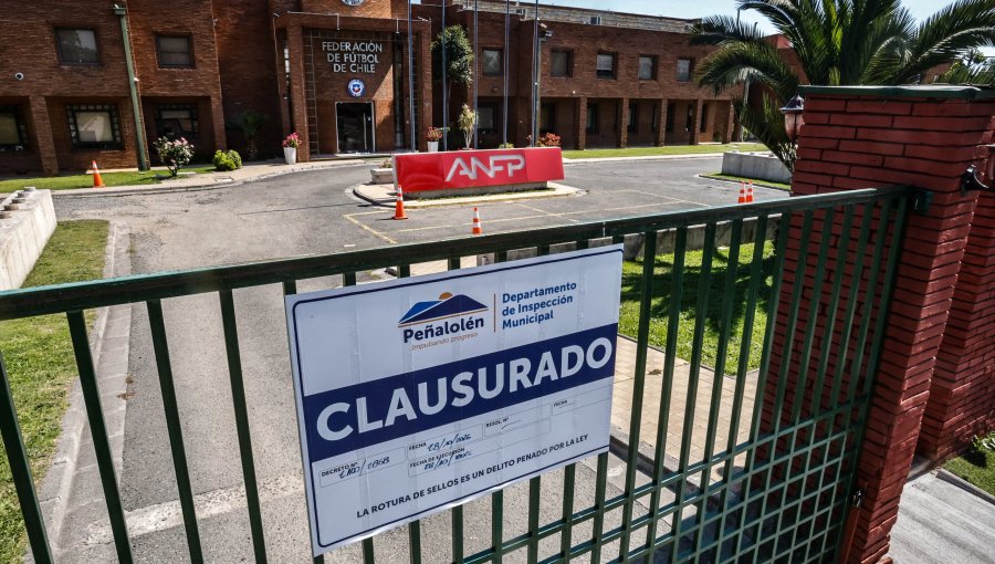 ANFP rechazó la clausura de la sede en Quilín: "La medida es arbitraria y desproporcionada"