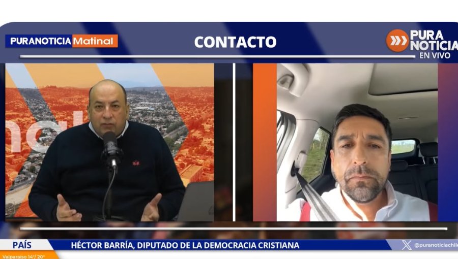 Diputado Héctor Barría y acusación constitucional contra el Ministro de Justicia: "Estamos ante una situación bastante sórdida"