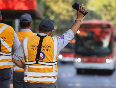 Megaoperativo contra evasores del transporte público termina con más de 1.300 citados a juzgados en la región Metropolitana