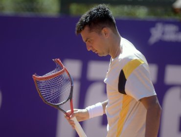 Tomás Barrios sufre derrota y se despide en los octavos de final del Challenger de Guayaquil