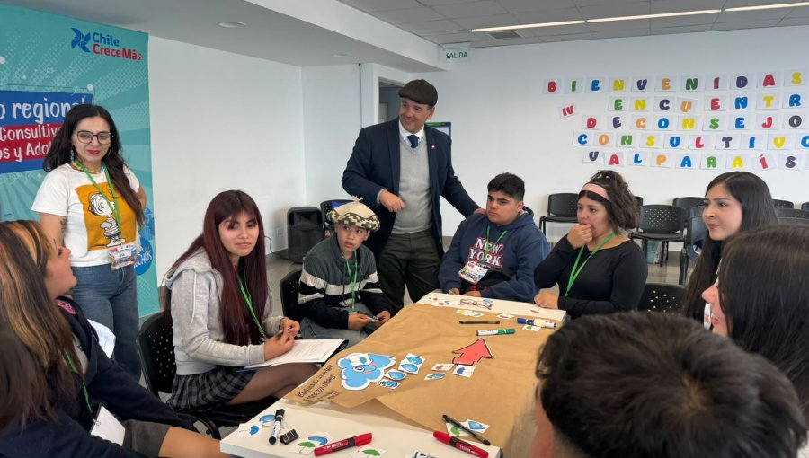 Un centenar de niños y adolescentes de la región de Valparaíso levantaron sus propuestas de salud mental
