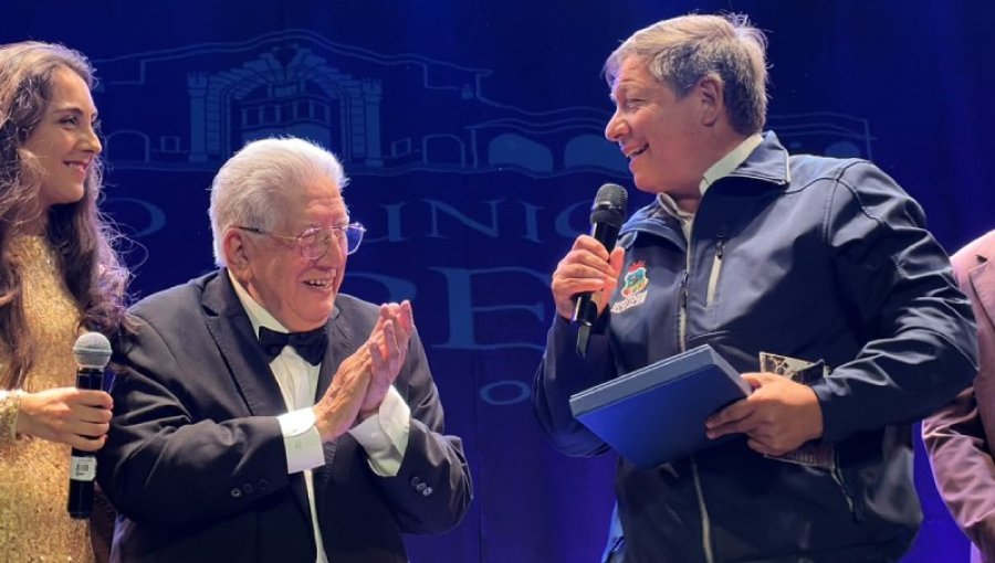 Valentín Trujillo puso el broche de oro a los 100 años del Teatro Pompeya de Villa Alemana
