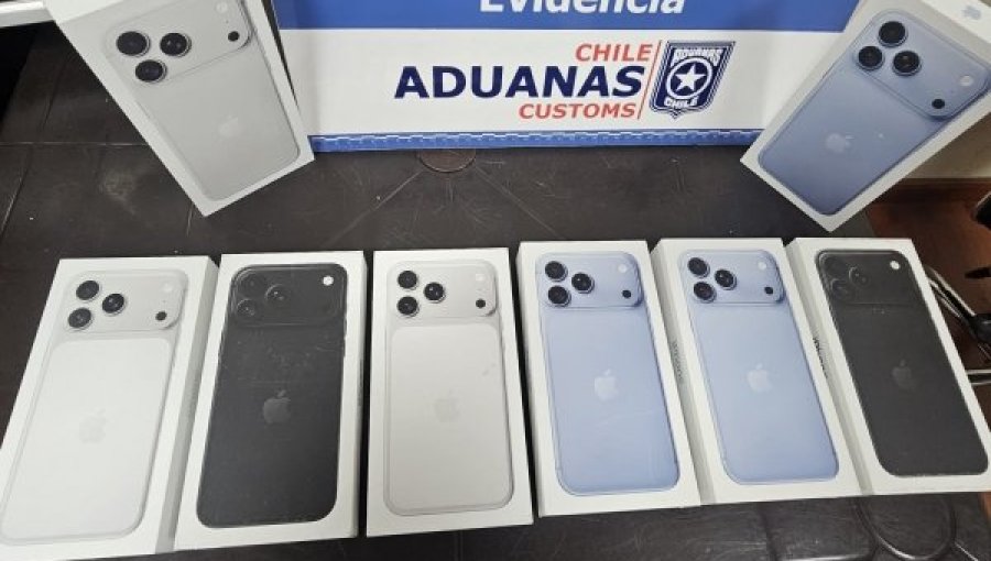 Incautan más de 250 celulares y otros dispositivos electrónicos avaluados en US$90 mil en Arica