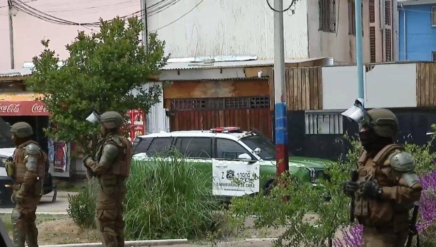Carabinero dio muerte a sujeto que lo amenazó con un arma durante fiscalización en Colina