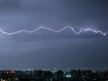 Emiten aviso meteorológico por probables tormentas eléctricas durante este fin de semana entre Coquimbo y Biobío
