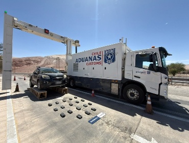 Aduanas incauta 83 kilos de droga en fiscalizaciones fronterizas en el norte del país